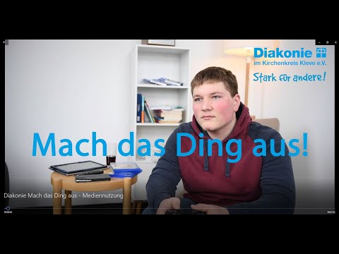 Diakoniefilm: Mach das Ding aus - Mediennutzung