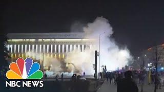 카자흐스탄 시위 관련 영상