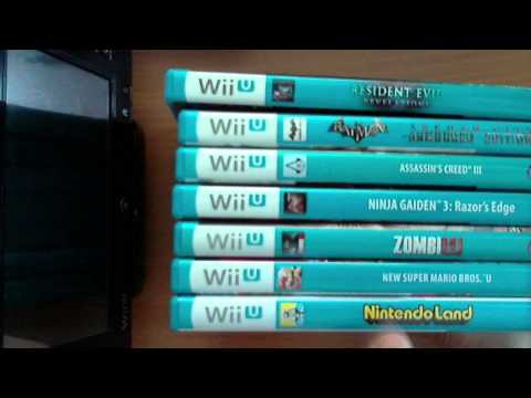 Распаковка новой игры для Wii U