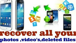 How to Recover DELETED Photos, Videos and Files on Android Using Disk Digger Pro - Free Download