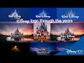 MONTAGE Walt Disney Pictures Disney Logo Through The Years 100 Years Of Wonder