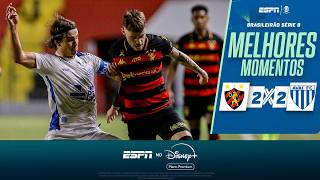 EM JOGO COM 'FESTIVAL DE PÊNALTIS', SPORT E AVAÍ EMPATA COM VAR MUITO PRESENTE | MELHORES MOMENTOS