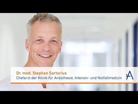 Dr. Sartorius stellt sich vor.