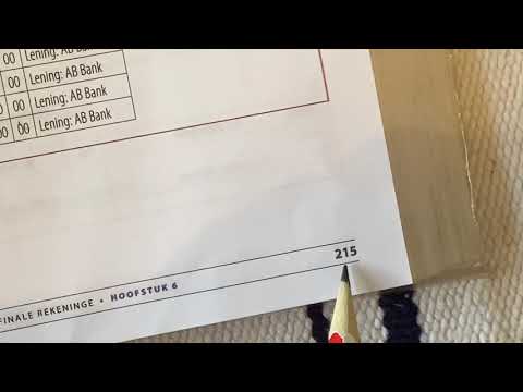 Graad 11 Rekeningkunde Les 4 Deel 2