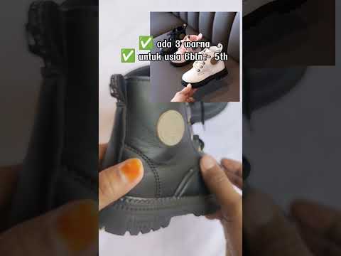 Review sepatu boot anak babygram | Racun shopee #ootd  #shopeehaul