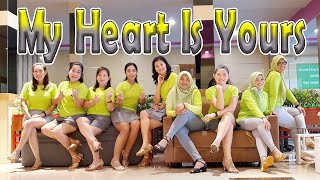 Download lagu MY HEART IS YOURS // LINE DANCE // Choreo LEE HAMILTON // GDC MERAUKE PAPUA INA mp3