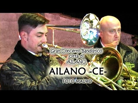 BANDA di AILANO "LA CENERENTOLA" -fantasia- di Gioachino ROSSINI Ailano (Caserta) 05 maggio 2016