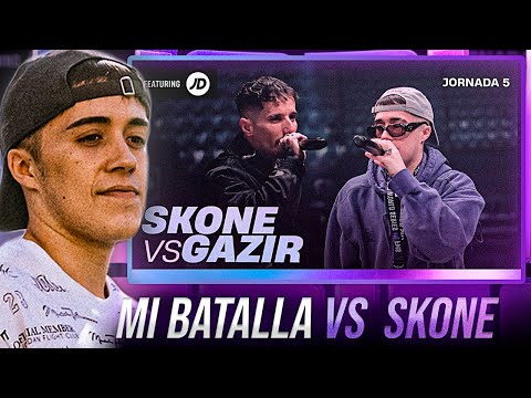 GAZIR reacciona a su BATALLA vs SKONE en FMS WORLD SERIES 🌐