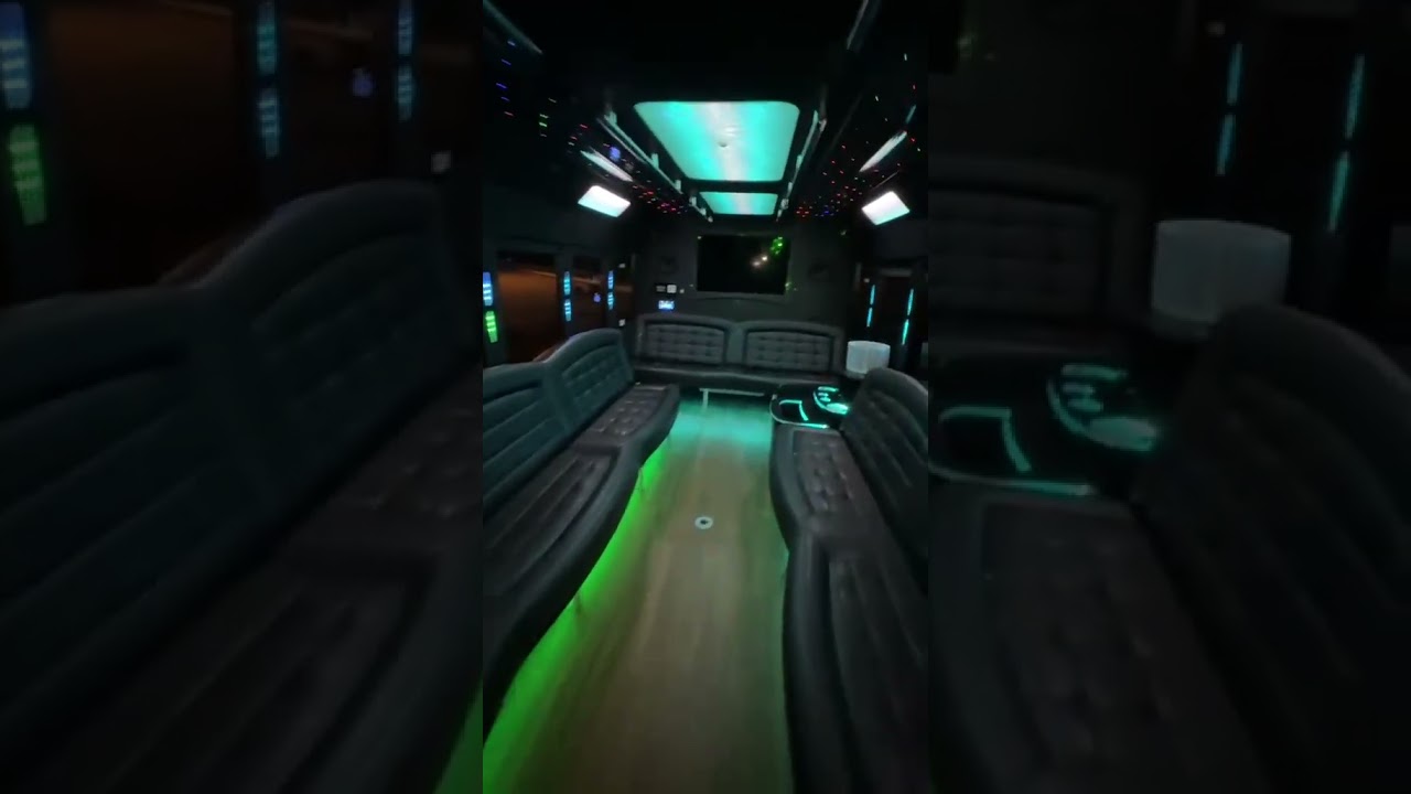 22 Passenger Party Bus with Restroom