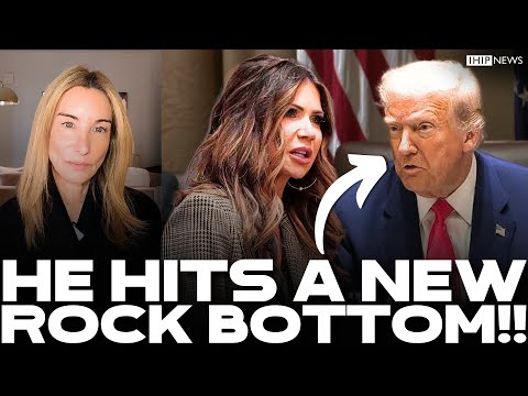 IHIP News: Trump's Term Comes CRASHING DOWN and Kristi Noem Sinks to A NEW LOW!