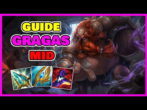 GRAGAS MID S13 GUIDE - CARRY WITH A MAGE PLAYMAKER! (educational gameplay, tips, etc.)