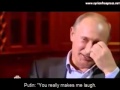 Watch This Reaction: Putin Laughs Right In This.