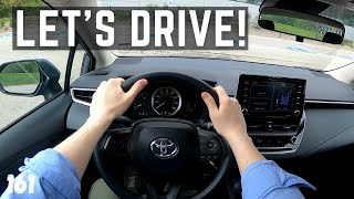 2021 Toyota Corolla Test Drive (acceleration, handling, cabin noise, and visibility)
