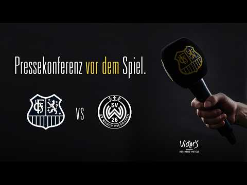 1. FC Saarbrücken - SV Wehen Wiesbaden - Pressekonferenz vor dem Spiel