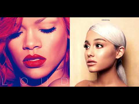 Ariana Grande - no tears left to cry vs. Rihanna - S&M (MASHUP)