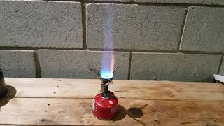 MSR Pocket Rocket Deluxe - yellow flame update