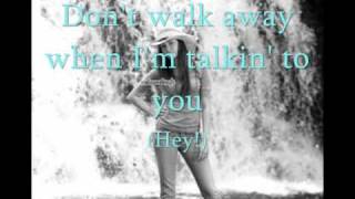 Miley Cyrus- Don't Walk Away (Lyrics)