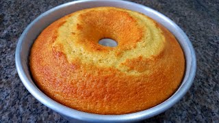 BOLO DE LARANJA DE LIQUIDIFICADOR - SIMPLES E FOFINHO 