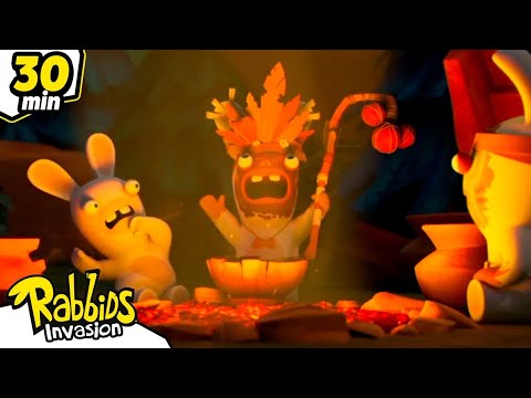 The Rabbids go on an adventure! | RABBIDS INVASION | 30 Min New compilation | Cartoon for kids