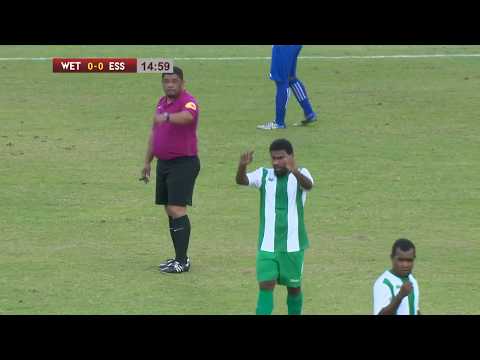COUPE DE CALEDONIE : 1/8 DE FINALE - AS Wetr / Essor de Maré - 1ère mi-temps