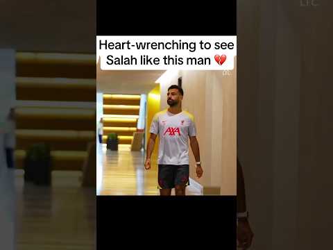 Mo Salah mourning the loss of his friend Diogo Jota 💔#YNWA #LFC #Liverpool #Fyp #explore #shorts