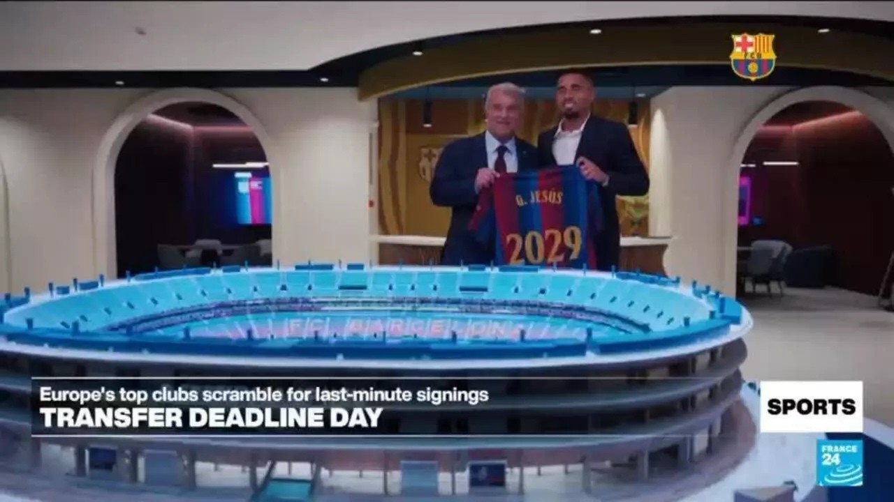 Football: Europe's top clubs scramble for last-minute signings • FRANCE 24 English