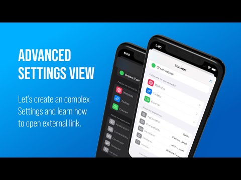 Core Data for beginner developer - Learn how to create a Settings View for an iOS app - Part 7
