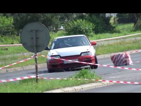 Woś Wojciech / Sułek Adam - HONDA CRX - KJS "Mielecki Rajd Czterdziestolecia" Mielec 16-06-2013