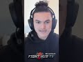 JARVIS SAYS HE HATES AUSTIN MCBROOM; WOULD LOVE TO KNOCK HIM OUT!
