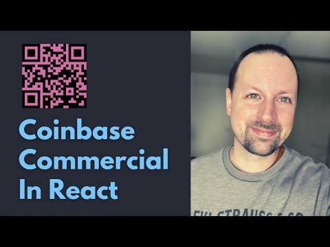 Create the Coinbase QR Code Commercial in React