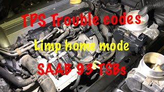 SAAB 93 TPS trouble/THROTTLE BODY (works for any car)