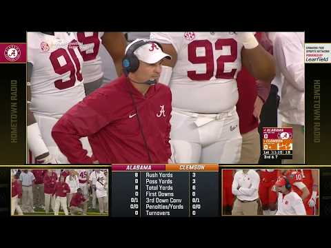 2017-18 Sugar Bowl (Alabama Radio Feed) - #4 Alabama vs. #1 Clemson (HD)