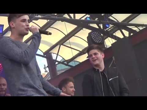 Joe and Jake's performance in the Eurovillage  UK, Great Britain, you're not alone, Eurovision 2016