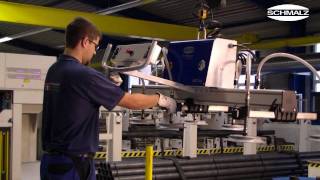 Vacuum Lifting Device - Horizontal handling of metal sheets | Schmalz