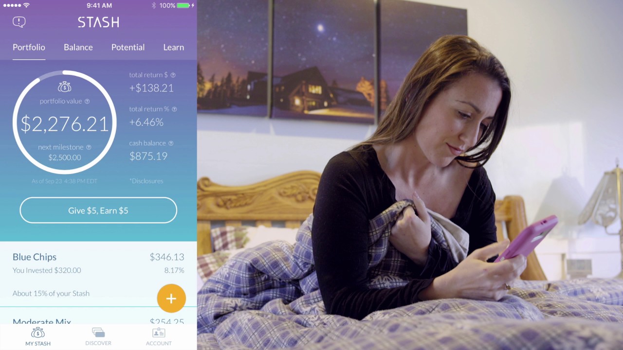 "Invest Yourself" - Stash Commercial
