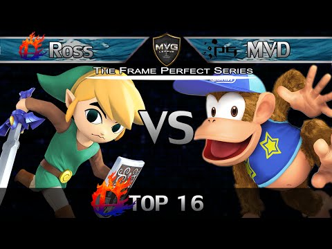 VGR|Ross (Toon Link) vs. PG|MVD (Diddy) - Top 16 Winners - FPS