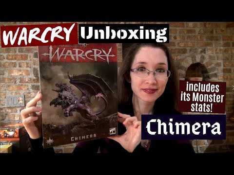WARCRY Monster! Chimera Unboxing and Review
