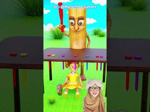 Tung Tung Sahur Vs Adek Pukul Paku ⁉️😬 @MaheshwarGamerz