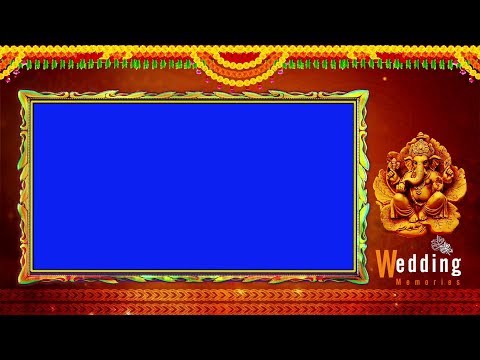 Indian Wedding Vinayaka Croma frame  006 From VENNELA DIGITALS