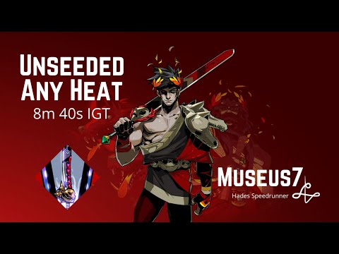 [Unseeded Any Heat] Nemesis Sword in 8:40 | Hades Speedrun