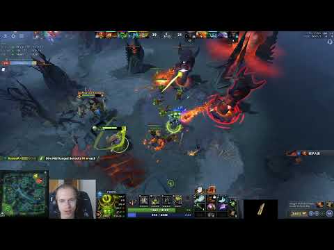 Topson meets a fanboy in game