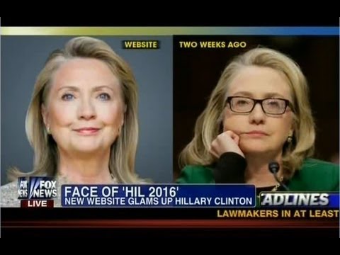 フォックスニュースは、ヒラリー-クリントンがフェイスリフトを得たことを示唆している (Fox News Suggests Hillary Clinton Got Facelift)