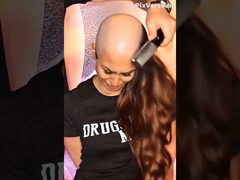 KAREENA KAPOOR KHAN - BALD AGAIN - HEADSHAVE - HAIRCUT - ACTRESS - MOTTAI - GUNDU (Made using AI)
