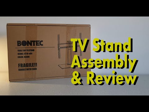 Bontec TV Stand Fitting and Review
