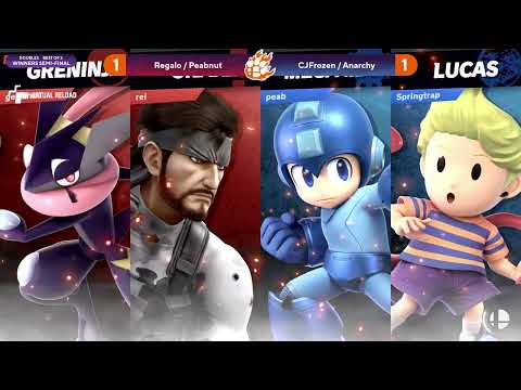 CSS 40 Doubles - WS - Anarchy & CJFrozen (Gren/Snake) vs. Peabnut & Regalo (Mega Man/Lucas) - SSBU