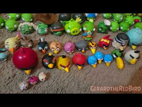 All Angry Birds Mattel K'nex Figure Plush Collector Ever: