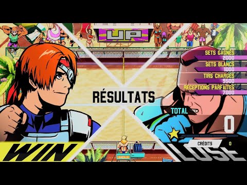 Windjammers 2 arcade hard mode complete playtgrough (trophy ps5)