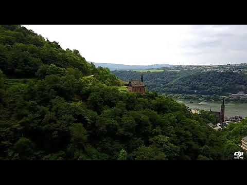 Drohnenaufnahme Lorch am Rhein 15.08.17