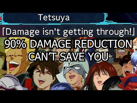 When 90% Damage Reduction Can't Save you | Super Robot Wars 30 Gameplay
