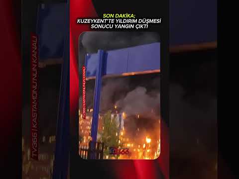 Son Dakika; Kastamonu Kuzeykent’te dumanlar yükseliyor.